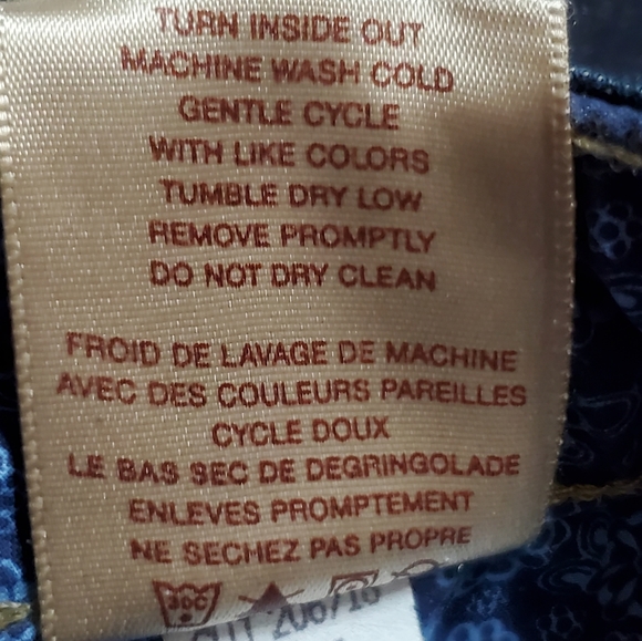 PAIGE Demin Jeans Dark Blue Size 30 - Picture 11 of 11